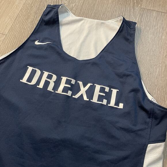 Nike Drexel Dragons Team Iss Basketball Jersey Reversible L - Picture 7 of 11
